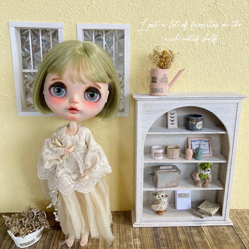 ミニチュア ドールハウス 棚 シェルフ ブライス リカちゃん 家具